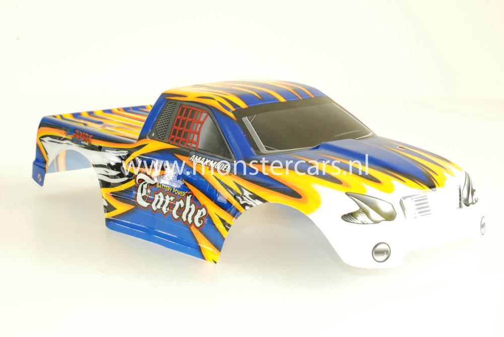 Casing Truck Blue Flames